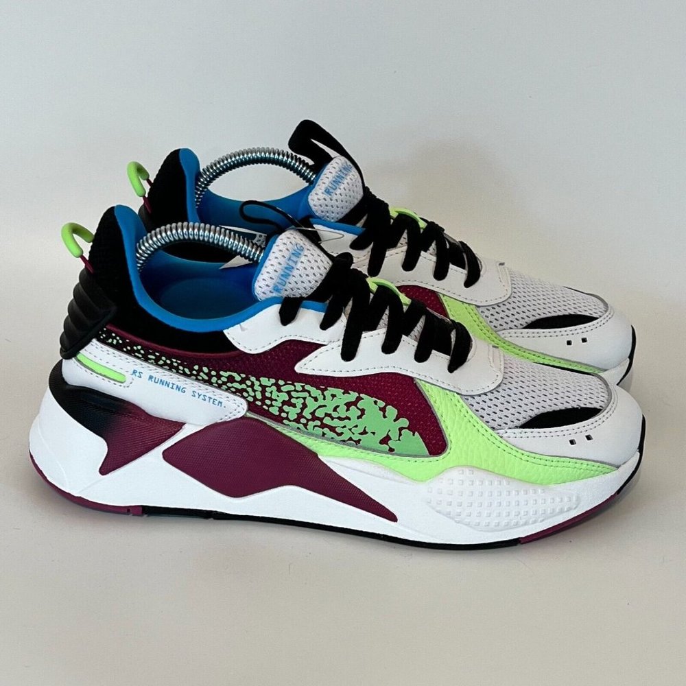 Puma Men's RS-X 386903-02 Multicolor Lace Up Running Shoes Size 8.5 10 10.5 13